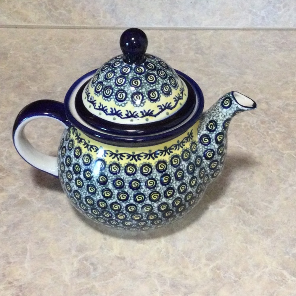 Vintage Boleslawiec Tea Set handmade in Poland - Picture 8 of 8